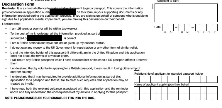 What Is Relation To Applicant